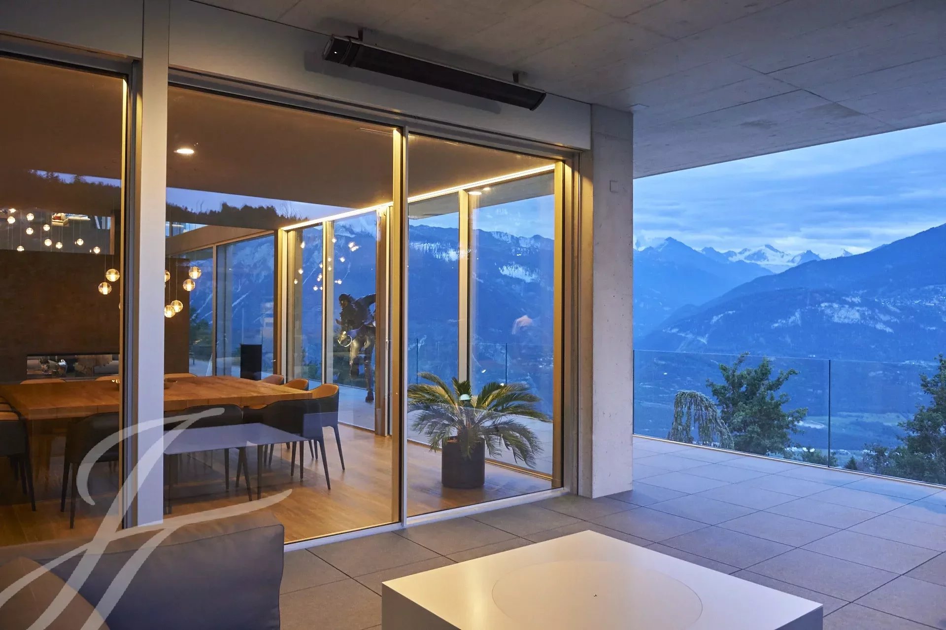 Luxury House Domaine MAJAC 4 levels served by a lift, 7 bedrooms in Crans-Montana - Swiss Alps