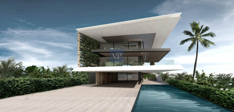 Architectural Villa Seafront of Kavouri 46m2 swimming pool, 6 bedrooms in Vouliagmenii