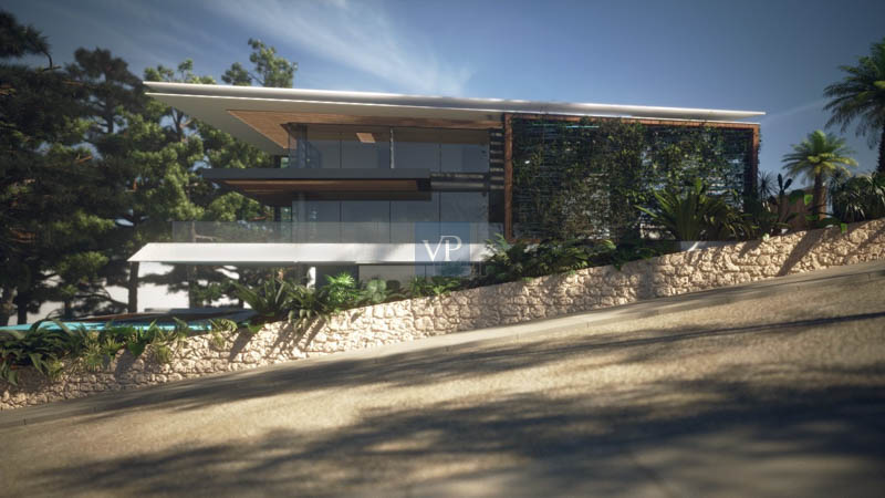 Architectural Villa Seafront of Kavouri 46m2 swimming pool, 6 bedrooms in Vouliagmenii