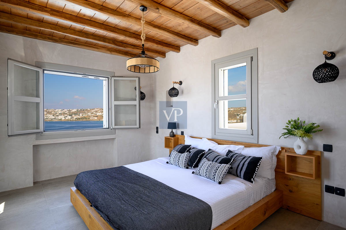 Luxury Villa Ostraco Aegean Sea views, 7 bedrooms in Mykonos