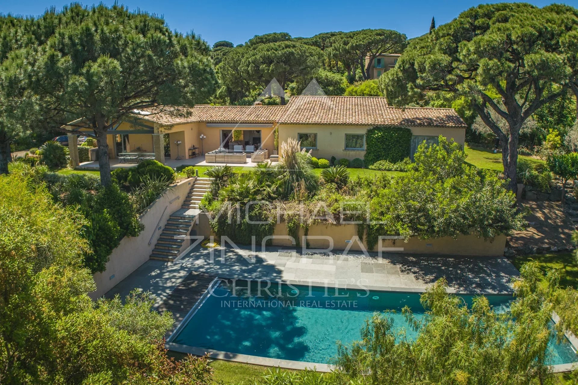 Provençal Villa Tranquility and Nature View Swimming pool, 4 bedrooms in Ramatuelle - French Riviera