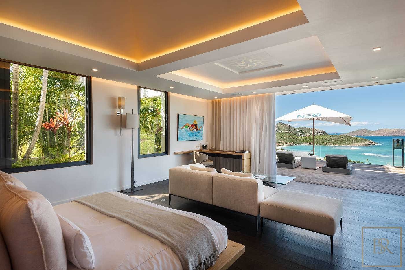 Ultra-Luxury Villa NEO Ultimate Living, Panoramic Sea View, 6 bedrooms in St-Barth