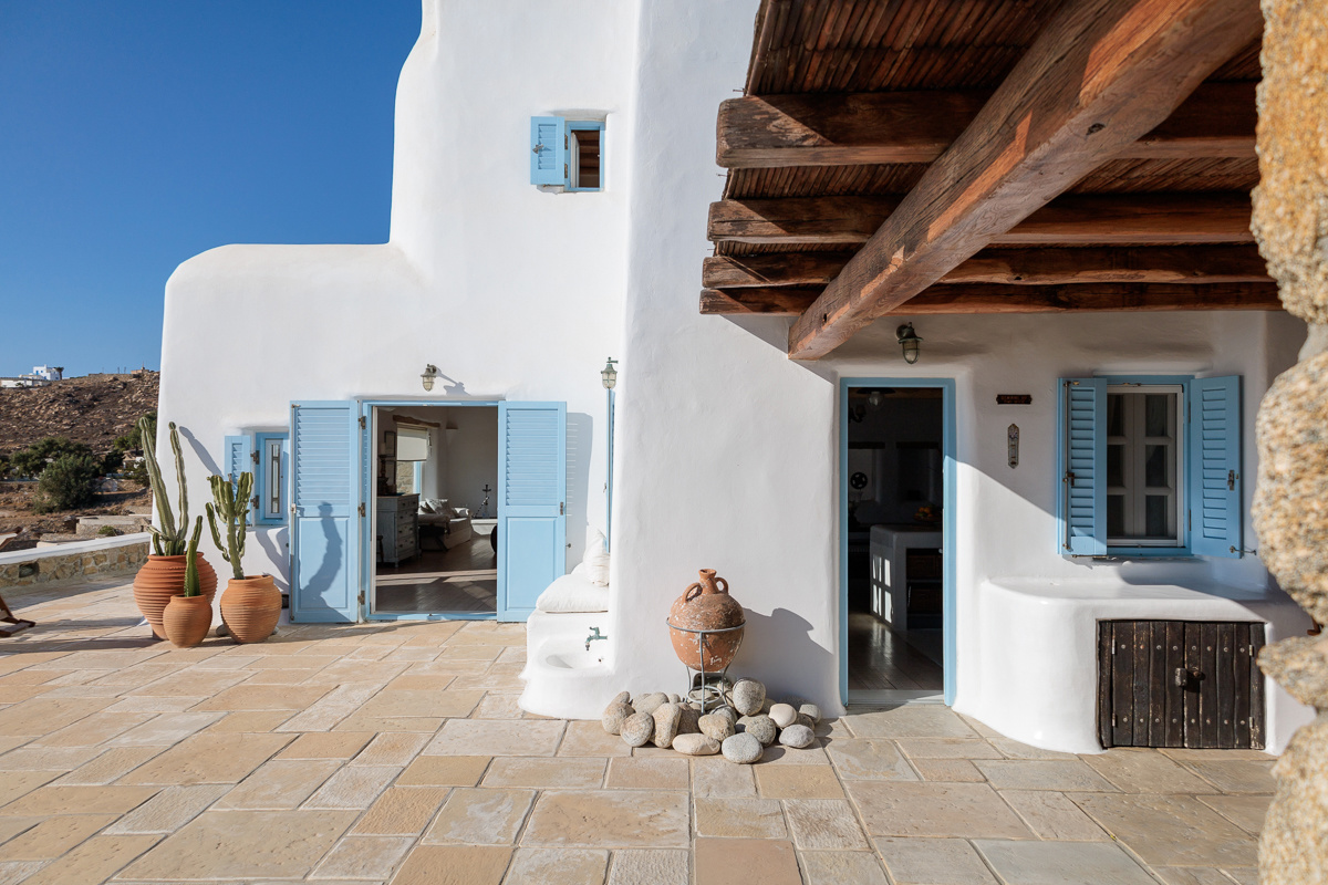 Luxury Villa Sea Salt mountain and panoramic sea view, 5 bedrooms in Tourlos - Mykonos