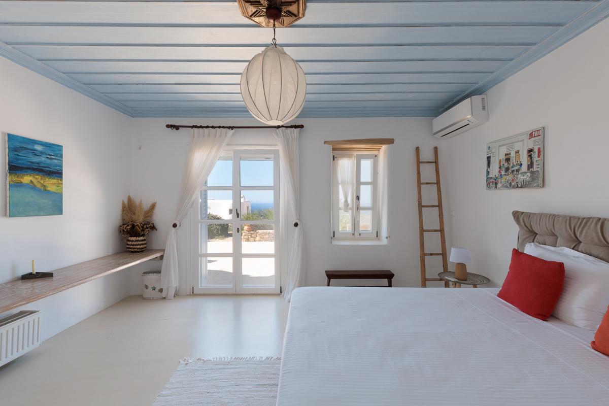 Luxury Villa Sea Salt mountain and panoramic sea view, 5 bedrooms in Tourlos - Mykonos