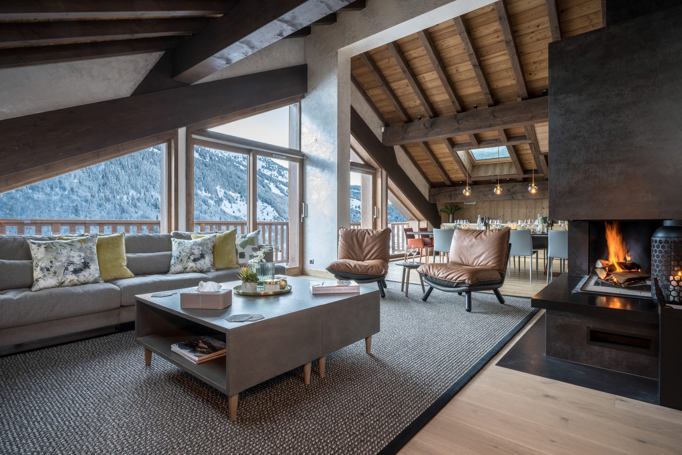 Luxury Chalet Mountain View Vallée des Allues, 6 bedrooms in Méribel