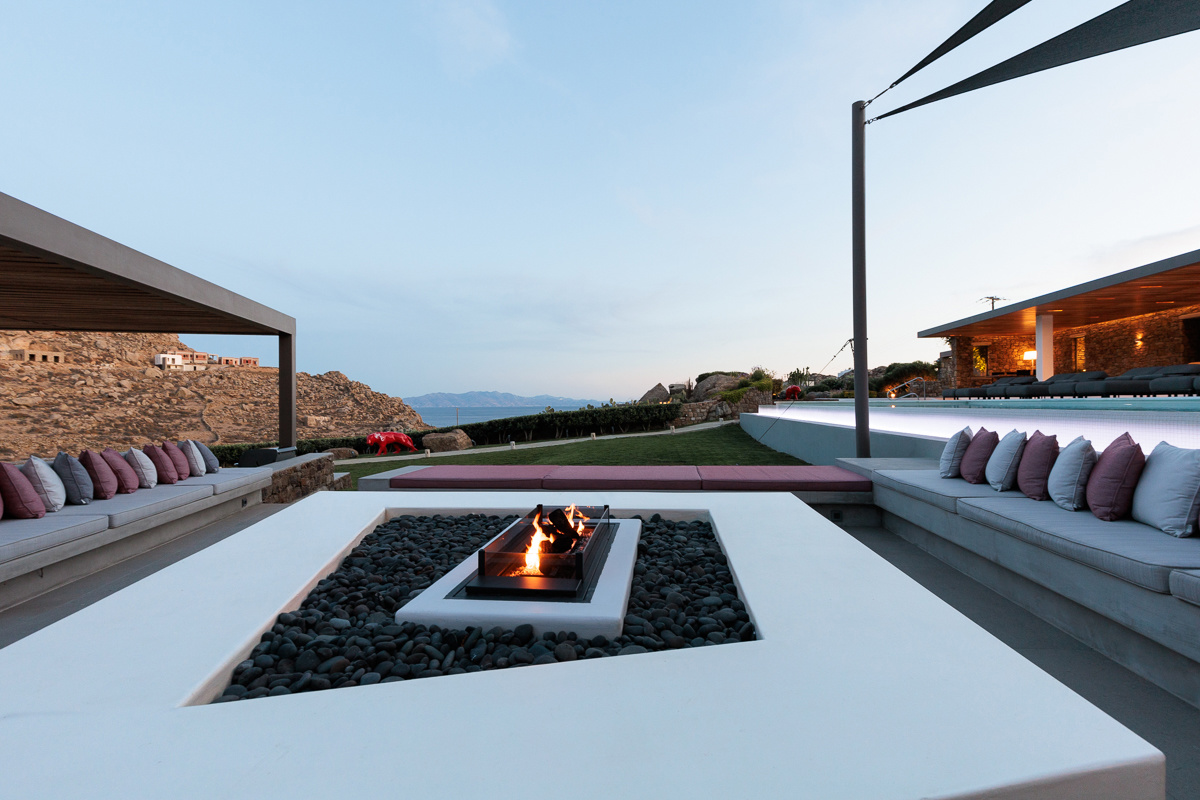 Luxury Villa Alegria Sea View with 120m2 Infinity pool, 7 bedrooms in Mykonos