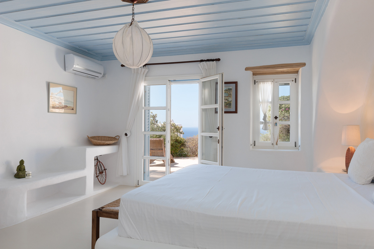 Luxury Villa Sea Salt mountain and panoramic sea view, 5 bedrooms in Tourlos - Mykonos