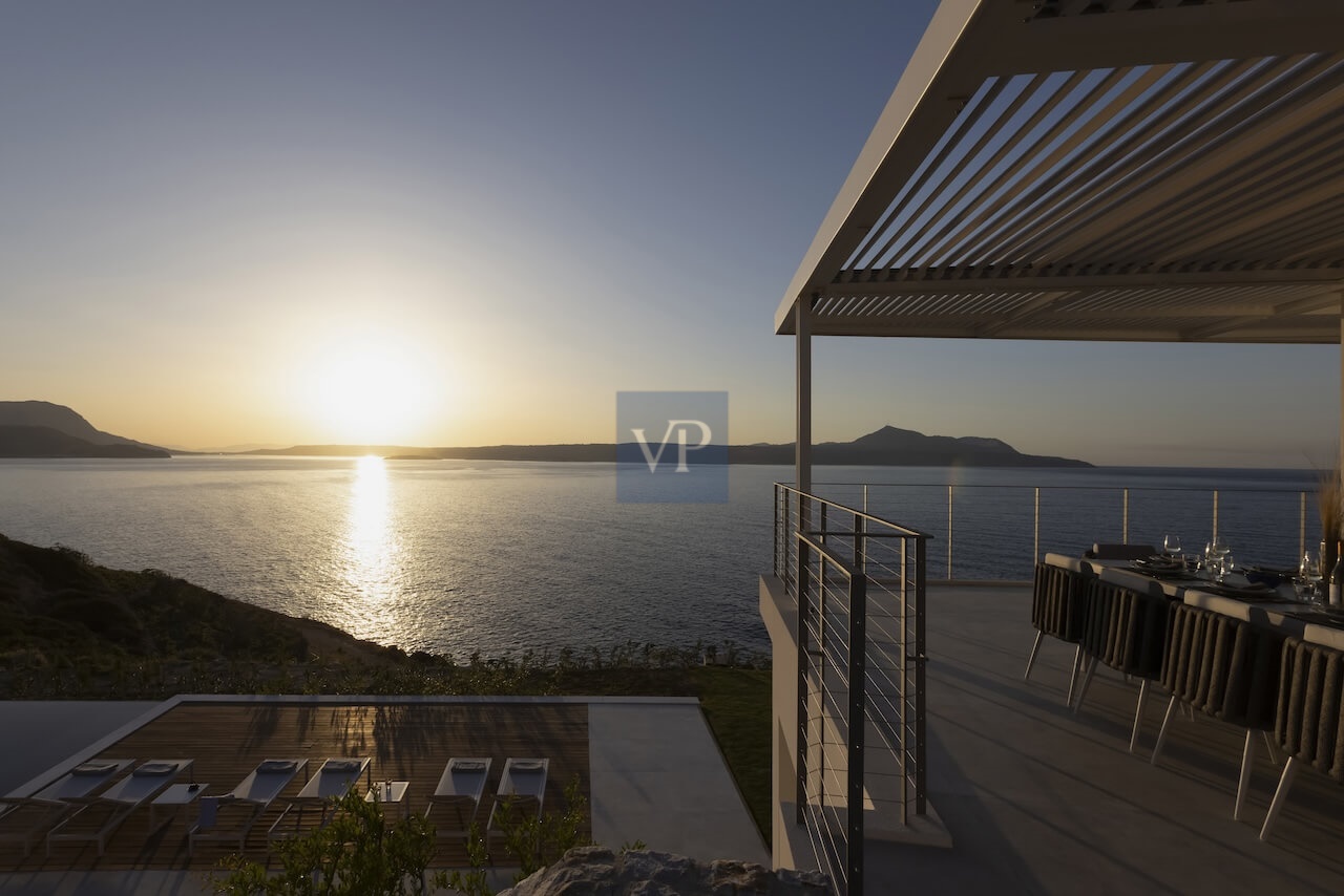 Luxury Villa Aoria Seafront, 5 bedrooms in Chania - Crete